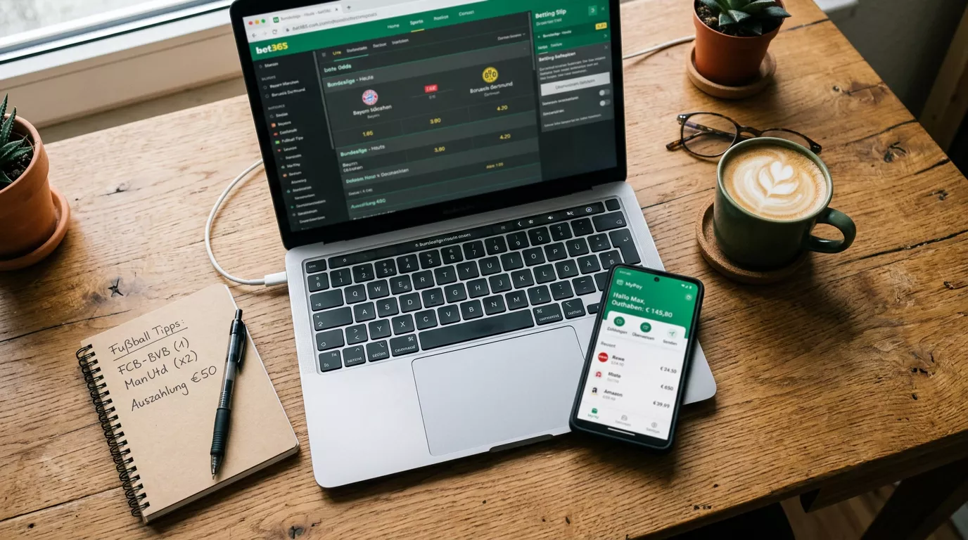 Jeton Wallet App auf dem Smartphone — E-Wallet für Sportwetten